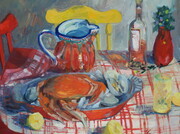Crab and Clams  24x30